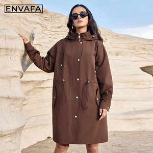 Gabardina ENVAFA para Mujer, Diseño de Lujo, Venta al Por Mayor, Gabardina Personalizada para Mujer, Gabardina de Invierno |   Gabardina para Mujer - Product Image 4