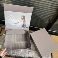 Boîte cadeau en carton rigide recyclable Nuocheng Creative avec logo personnalisé, fabriquée en usine, boîtes en papier fournies