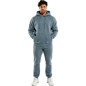 Shorts d'hiver légers en polyester pour hommes, couleur unie, à capuche, sans manches, anti-boulochage, coupe décontractée, poches latérales - Product Image 3