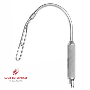 Biggs Mammaplasty Retractor Fiber <b>Optics</b> Suction Tube Standard Stainless Steel Breast Surgery <b>Instrument</b> - Product Image 1