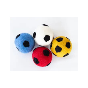 Porte-clés ballon de football en plastique unisexe pour enfants de 8 à 13 ans, blanc avec motifs noirs, jouet anti-stress - Product Image 2