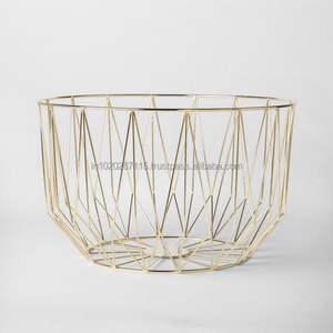 Two-tier antique iron fruit <b>basket</b> stand with spacious <b>trays</b> and intricate design for organizing fresh fruits in a stylish way - Product Image 3