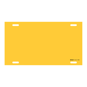 Marcador de Tuberías Amarillo Brady con Flecha para Identificación de Tuberías Industriales - Product Image 3