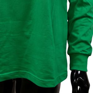เสื้อยืดแขนยาวสีเขียวลายกราฟิกสำหรับผู้หญิง สไตล์ลำลอง แฟชั่นสตรีทแวร์ ผ้าฝ้าย เสื้อยืดเก๋ไก๋ เสื้อผ้าผู้หญิง ขายส่ง - Product Image 5