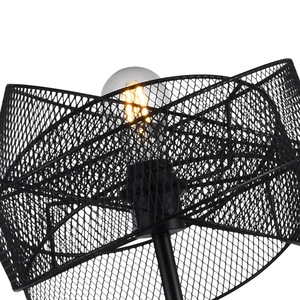 Lampe de sol de luxe avec base en marbre et cadre doré pour l'éclairage des villas et des halls d'hôtels - Product Image 4