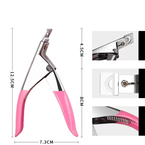 Coupe-ongles en acrylique de qualité professionnelle pour l'acrylique, le gel et les faux ongles – Coupe-ongles en acrylique robuste et durable - Product Image 3