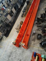 Grue à double poutre électrique de type QD de haute qualité avec cabine de commande, capacité de levage de 20T et 50T, grue à pont
