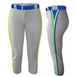 Pantalons et shorts de baseball personnalisés de haute qualité, vêtements de sport, impression sublimée, couleur personnalisée sur le devant, antibactériens, séchage rapide, unisexe - Product Image 3