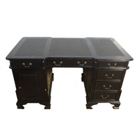 Bureau de partenaire de Style français bureau du président bureau de direction en bois conçu pour ameublement mobilier de bureau de Style européen