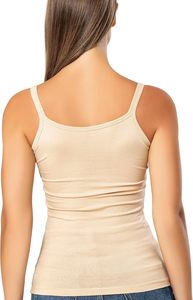 Ladies Fashion Cami Tank Top Spaghetti Strap Cotton Blend Camisole <b>Lightweight</b> Breathable Casual <b>Summer</b> Apparel Wholesale - Product Image 6