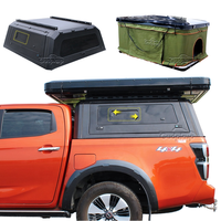 Auvent rigide en aluminium imperméable et verrouillable pour Ranger Frontier Amarok Tacoma Hilux Revo Dmax Triton L200 Navara NP300