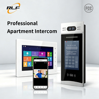Nouveau Système d'Interphone Vidéo pour Immeubles Multi-Appartements, Visiophone Intelligent avec Écran Tactile 7 Pouces 1080P, 1 à 12 Unités