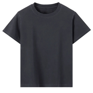 เสื้อยืดวินเทจสไตล์กรันจ์ หนัก ทนทาน ลุคย้อนยุค  รับผลิตตามแบบ OEM พร้อมสกรีนโลโก้ - Product Image 1