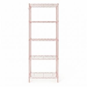 Espositore in Ferro a 5 Ripiani Regolabile Modello D01007HHNTT 54*29*150 Struttura Deformabile Tipo Pin Distanza 29*150 Piedini Regolabili - Product Image 2
