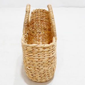 Eco Friendly Woven Seagrass Water Hyacinth <b>Straw</b> <b>Handbag</b>, Stylish Fashion For Woman & Kids - Product Image 3