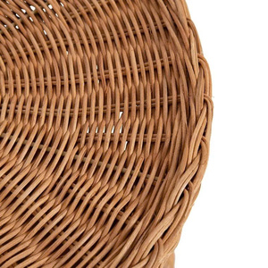 <b>Rustic</b> Sophistication Thoughtfully Designed For Both Beauty And Practicality Hand-woven Rattan <b>Side</b> <b>Table</b> - Product Image 3