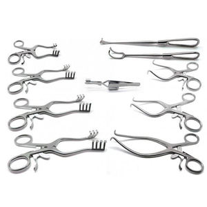 Rétracteurs chirurgicaux auto-serrants durables RSI, ensemble gynécologique réutilisable, instruments en acier à prix compétitif, alimentation manuelle - Product Image 1