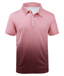 Polo de Manga Corta para Hombre, Corte Regular Informal, Diseño Sólido de Punto, Cierre de Botones, Secado Rápido - Product Image 6
