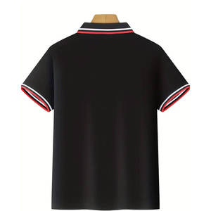 เสื้อโปโลเด็กผู้ชาย แขนสั้น คอริบ ผ้าฝ้าย สวมใส่สบาย เหมาะสำหรับฤดูร้อน ใส่ไปโรงเรียนได้ - Product Image 2