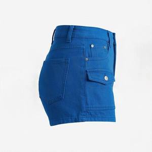 Nuevos Pantalones Cortos Cargo Azules para Hombre 2026, Cintura Alta con Bolsillos, Transpirables, de Secado Rápido, Estilo Casual - Product Image 3