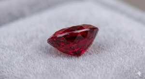 Fabuleux grenat rouge en vrac, pierre précieuse de forme ovale 8x6mm, grenat rouge taillé en facettes, prix de gros - Product Image 3