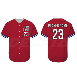 Customized Logo Light Weight Baseball Uniform Plus Size Baseball Uniform Low Moq Baseball Uniform - Product Image 2