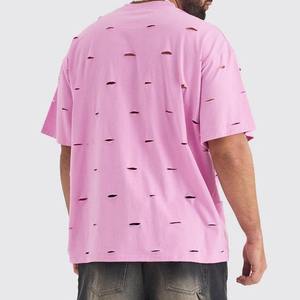เสื้อยืดคอกลมผ้าฝ้ายคุณภาพสูงสำหรับผู้ชาย สไตล์แฟชั่นฤดูร้อน รับผลิตตามแบบ OEM พร้อมสกรีนโลโก้ - Product Image 2