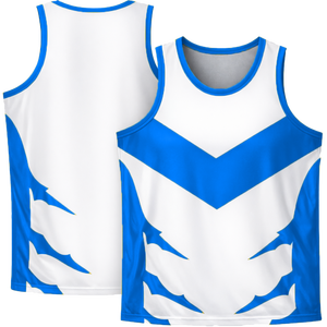 Maillot de basketball à marque privée pour les marques sportives – Débardeur de basketball haute performance en tissu anti-humidité - Product Image 2