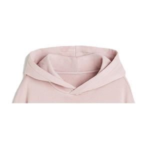 ชุดเดรสฮู้ดดี้โอเวอร์ไซส์สำหรับผู้หญิง ผ้าฝ้ายฟลีซ 100% สำหรับฤดูหนาว เป็นมิตรกับสิ่งแวดล้อม ระบายอากาศได้ดี กันลม  ปักลายนูนด้านหน้า - Product Image 4