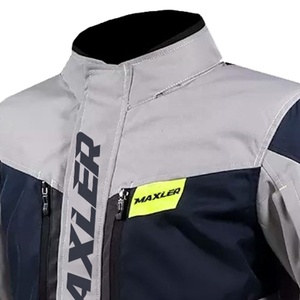 Chaqueta de Motociclista Personalizada para Hombre, Modelo 2025, Mangas Largas, Combinación Negro y Gris, Rural IV, Ropa Textil para Motociclismo y Automovilismo - Product Image 4
