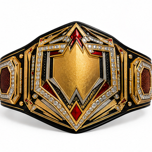 Ceinture de champion personnalisée en cuivre pour la lutte, la boxe, le MMA, avec plaques de titre en métal, en cuir PU, logo personnalisé, fabrication OEM - Product Image 4