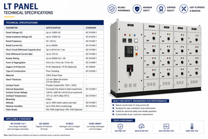 Fabricante de Paneles Eléctricos de Bajo Voltaje (LT Panel) en India |   Panel de Distribución de Energía |   Personalizado y de la Mejor Calidad - Product Image 3