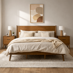 Cohron <b>KING</b> <b>BED</b>-Solid Wood <b>Platform</b> <b>Bed</b> - Product Image 1