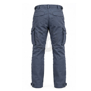 Pantalón de Trabajo Americano de Corte Recto y Ajuste Relajado, Tejido de Lona Resistente, Transpirable y Ecológico, Cintura Segura, Almacenamiento Funcional - Product Image 2