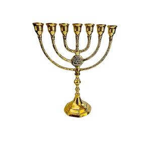 Hermoso Árbol de la Vida, Candelabro de Latón Antiguo de 7 Ramas, Portavelas Decorativo con Precio Bajo, Candelabro Grande - Product Image 2