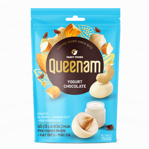 Dragées de chocolat en gros 150g, chocolat enrobé de yaourt, amandes, noix de cajou, noix de macadamia, HALAL, fabrication OEM/ODM, expédition mondiale - Product Image 1