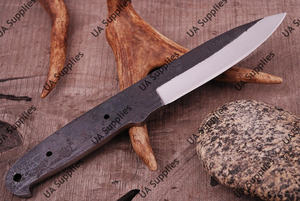 Cuchillo de Caza Hecho a Mano de Acero con Alto Contenido de Carbono, Hoja Entera, Punta Caída, OEM/ODM Personalizable, Grado Industrial, Hoja Fija, 1 Año de Garantía - Product Image 3