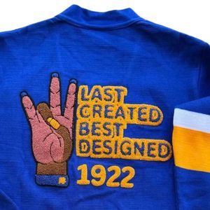 Women 1922 <b>Cardigan</b> Greek Inspired Button Front Long Sleeve Knitted Sweater Casual Sorority College Varsity Style Fashion - Product Image 6
