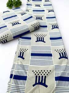 Tela de sarga 100% algodón con estampado africano de Mozambique al por mayor, diseño inspirado para prendas de niños - Product Image 5