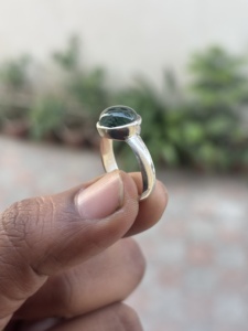 Natural <b>Moss</b> <b>Agate</b> Handmade 925 Sterling Silver Eco-friendly Vintage Classic Cut Women Girls <b>Ring</b> Gift Wholesale Jewelry - Product Image 4