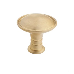 Fancy Octagonal Cabinet <b>Knob</b> Brass Minimalist Design <b>Silver</b> Finished Furniture Handle for Kitchen Home Office Universal Fit - Product Image 3