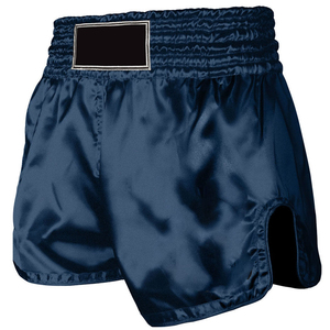 Shorts de Muay Thai personnalisés en satin unisexe, sublimation avec logo personnalisé, marque privée - Product Image 1