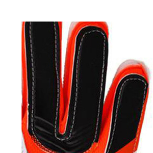 Gants de gardien de but en cuir PU antidérapants personnalisables avec fermeture auto-agrippante pour l'entraînement au football - Product Image 5