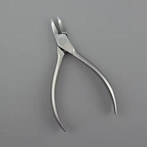 Coupe-ongles professionnel en acier inoxydable, à pointe incurvée/droite, pointe acérée, ouverture large, portable, pour usage adulte, style simple - Product Image 2