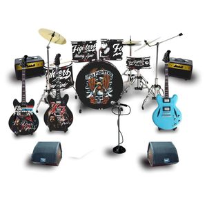 Miniatura Musical, Set de Decoración Modelo Foo Fighters - Product Image 1