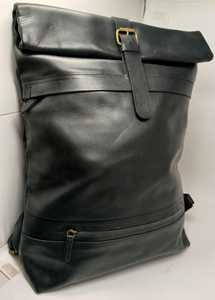 Outdoor Leisure Leather <b>Roll</b> Top Bag Weekend Travel Rucksack For Wholesale Sporting Goods LTBP-0247 - Product Image 4