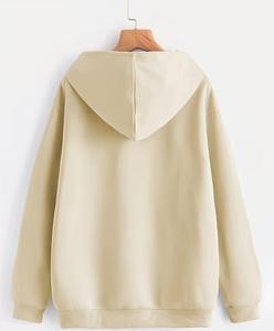 Stylish and Cozy Women's Winter Hoodie 100% Cotton Embroidered & Digital Printed for Winter Wear - Product Image 3