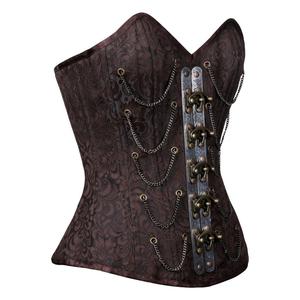 Corsets Vintage pour Femmes, Sexy, Sculptants, Respirants, Modernes, en Brocart, pour Grandes Tailles - Product Image 2