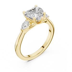 Majestic jewels Anillo con incrustaciones de cristal de 10K para mujer Joyería de moda elegante para ocasiones especiales - Product Image 6