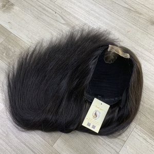 วิกผมชาวเวียดนามดิบผมคนเวียดนามสีดำธรรมชาติผมตรงธรรมชาติลูกไม้ปิดสวิส2x6 HD - Product Image 3